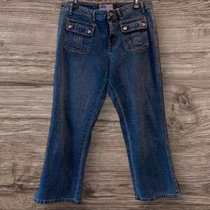 Y2K Old Navy Utility Denim – Retro Streetwear Straight Leg – Size 12